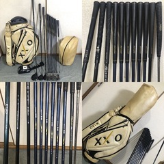 【希望者多い場合は抽選です】高級品 豪華ダンロップゴルフセット 最上級ゼクシオ xxio フレックスR ダンロップで完璧に揃ったセット フルセット すぐにコースに行く事も可能です！ の画像