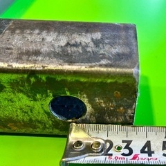 ヒッチステップ　1050mm×48.6mm 厚み2.3mm エンド丸 自作の画像