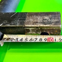 ヒッチステップ　1050mm×48.6mm 厚み2.3mm エンド丸 自作の画像