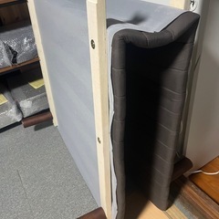 ●ロール式　すのこベッド　シングル●の画像