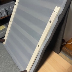 ●ロール式　すのこベッド　シングル●の画像