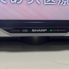 SHARP シャープ　液晶テレビ　LC-60US30の画像