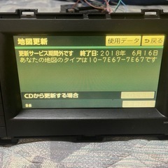 プリウス　HDDナビ　7インチ　地図2018年秋 CQ-HS0800AJ 86100-47010の画像