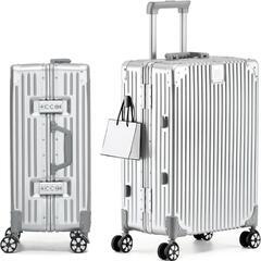 【新品】最安値セール中！アルミフレーム スーツケース 60L 24インチ Mの画像