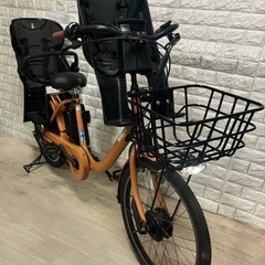 🌸美品🌸室内保管🌈バッテリー最高レベル🌼ブリヂストンビッケモブ⚪️子供乗せ電動自転車15の画像