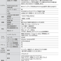 【新品・正規品】塚本無線（WTW無線カメラ2台セット　面倒なペアリング済　工事不要 SDカード付の画像