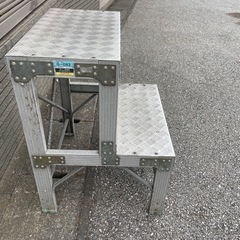 踏み台　ナカオ　80センチ　配達可能　脚立アルミの画像