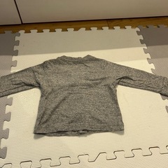 90cm UNIQLO カーディガン　グレーの画像