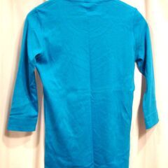 未使用品　エクストラファインコットン Tシャツ Mサイズ　七分袖の画像