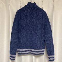 GAPネイビーカーディガンLサイズの画像