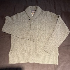 GAPグレーカーディガンLサイズの画像