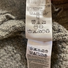 GAPグレーカーディガンLサイズの画像