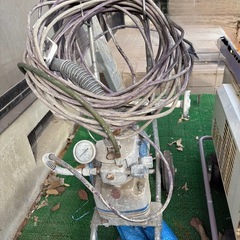 (お話中)(セイワ)コンプレッサー＆エアレス　セット　急募の画像