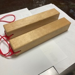 美品　拍子木の画像