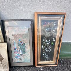 金額縁　多数　の画像