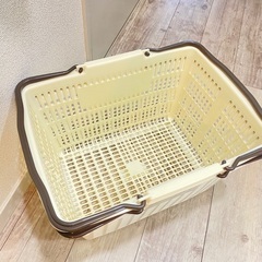 買い物かご2点の画像