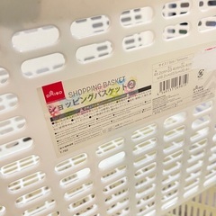 買い物かご2点の画像