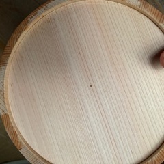 檜の風呂桶　未使用品の画像