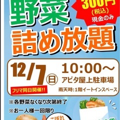 アピタテラス横浜綱島屋上フリーマーケット　2025年12月…