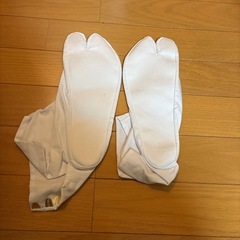 美品　足袋　一度のみ使用　23.5  26.0の画像
