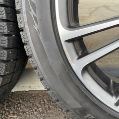 程度良い　トヨタ86純正ホイールとスタッドレスブリヂストンVRX2バリ山の組み合わせ。プリウス、レガシィ、インプレッサ　帯広の画像