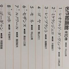 少年少女名作絵画館3～10巻の画像