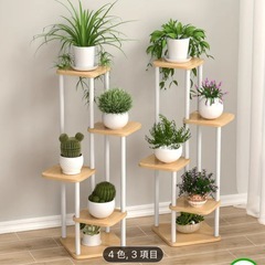 プランタースタンド　フラワースタンド　ディスプレイスタンドタワー 　観葉植物　5段の画像
