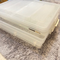 3個セット　ニトリ　ベッド下収納　Mサイズ　Lサイズの画像