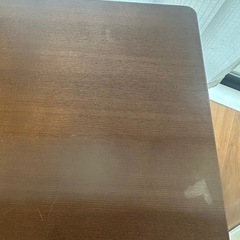 ニトリ　ローテーブル　ブラウンの画像