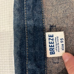 BREEZE ブリーゼ　デニムジャケット　95センチの画像
