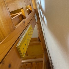 木製２段ベッド差し上げますの画像