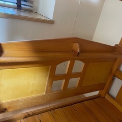 木製２段ベッド差し上げますの画像