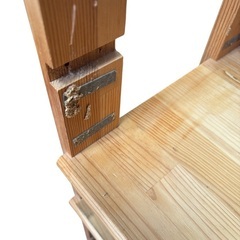 ナチュラル　ハンドメイド　送料込み！ 学習机パソコンデスクの画像