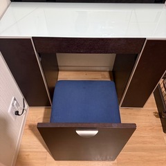 松永家具 （matsunaga） piatto ピアット ドレッサー９５ 三面鏡の画像