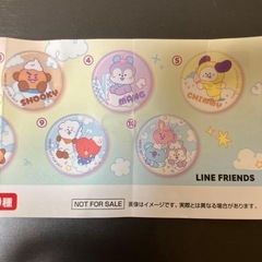 BT21 缶バッジの画像