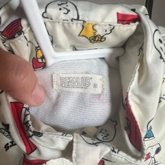 スヌーピー アウター 80cmの画像