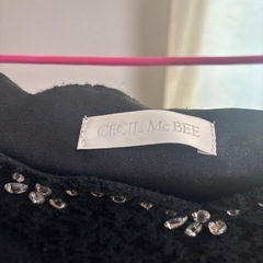 CECIL McBEE ブラックレーストップスの画像