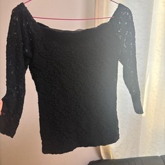 CECIL McBEE ブラックレーストップスの画像