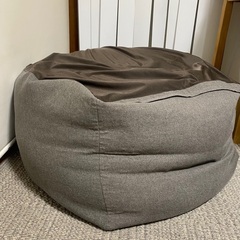 無印良品　ビーズクッション　大の画像