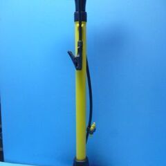 R812　ブリヂストン　自転車用　空気入れ　イエローの画像