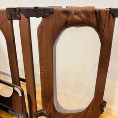 使用感あり　日本育児おくだけとおせんぼ　ベビーゲートの画像