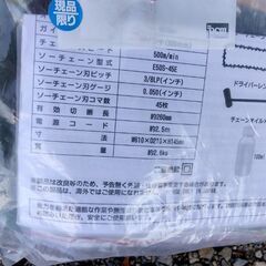 新品 電気チェンソー EC-300T 300mm DCM  工具 DIYの画像