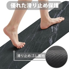 【新品未使用】珪藻土バスマット お風呂マットとして 珪藻土マット 抗菌加工 消臭機能の画像