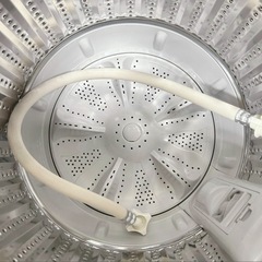 (送料無料) 2020年 極美品 5.5kg 洗濯機 しわケア脱水 風乾燥 つけ置きコース ⑧の画像