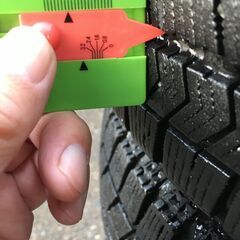 軽自動車用冬用　スタッドレスタイヤアルミ4本セット155/65R14 ブリヂストンブリザックVRX　の画像