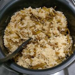 さつまいも茎1㎏800円（栄養豊富で健康的な秋の味覚です）山菜炊き込みご飯、きんぴら、お味噌汁、炒め物、マヨネーズ和え、ポテトサラダ等にいかがですか？☀（※お渡しする当日に収穫します。）お近くなら車で配達いたします。(ご希望の場所をお伝えください)の画像