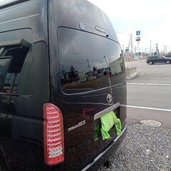 200 ハイエース ワイド ハイルーフ バックドアの画像