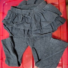 女の子　スカート付きズボン　90サイズの画像