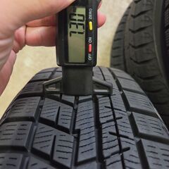 ☆値下げ可! 冬タイヤ 軽自動車 155/65R14 ヨコハマ IG60 バリ溝 タイヤのみ4本セット☆の画像