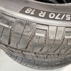 タイヤ4本 265/70/R18　ランドクルーザー250 の画像